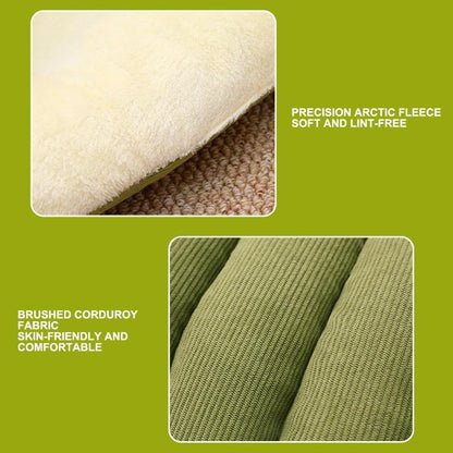 Winter Warm Cat Cave Bed – Cozy Plush Enclosed Pet Bed for Cats & Small Dogs