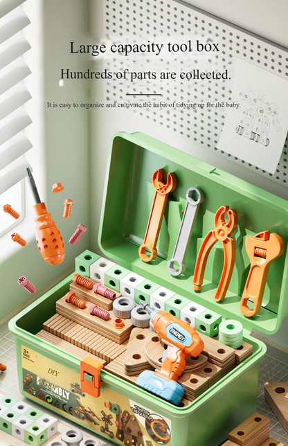 🔧Kids' Screwdriver Toolbox Toy Hands-On Creative Gift🎁