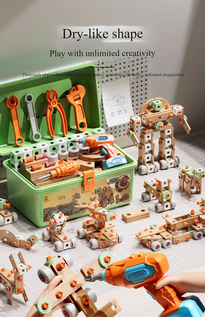 🔧Kids' Screwdriver Toolbox Toy Hands-On Creative Gift🎁