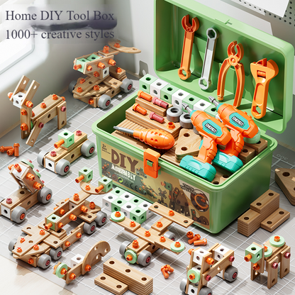 🔧Kids' Screwdriver Toolbox Toy Hands-On Creative Gift🎁